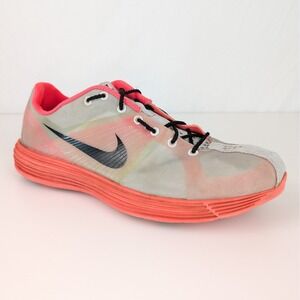 Nike Womens Lunaracer 2 Running Sneakers Shoe Size 10 Pink Gray Hiking Walking